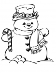 a snowman