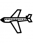 an airplane