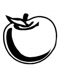 an apple