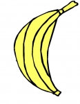 a banana