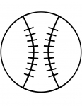 a baseball