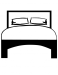 a bed