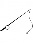 a fishing rod