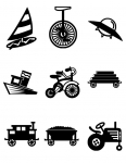 Flashcard Set - Transportation