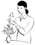 a florist