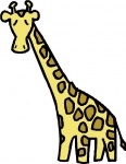 a giraffe