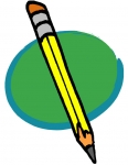 a pencil