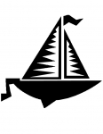 a sailboat
