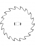 a saw blade