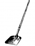 a shovel