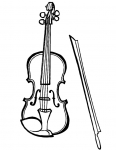 a violin