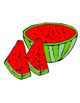 a watermelon