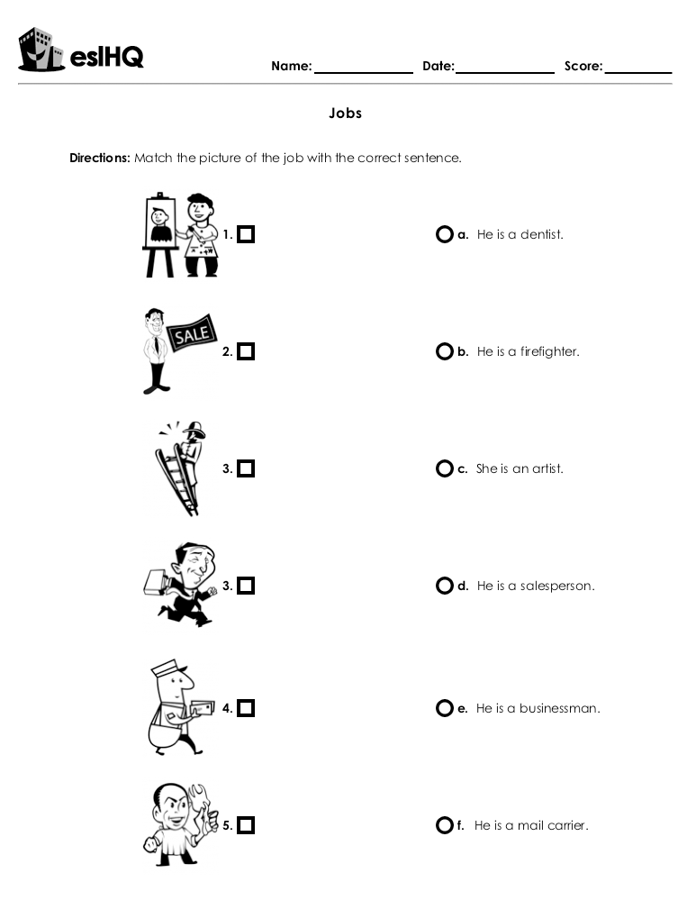 simple sentence worksheets | salyal